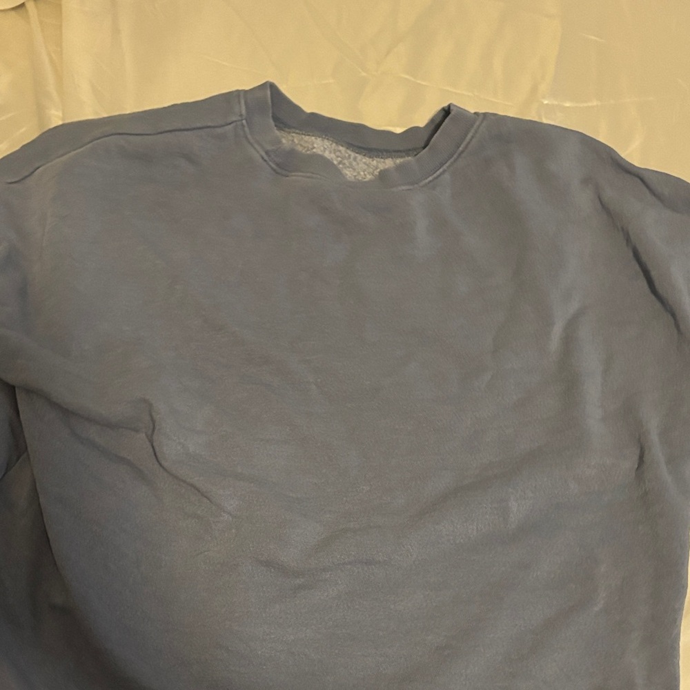 Charles River Apparel Blue Crew Neck Sweater